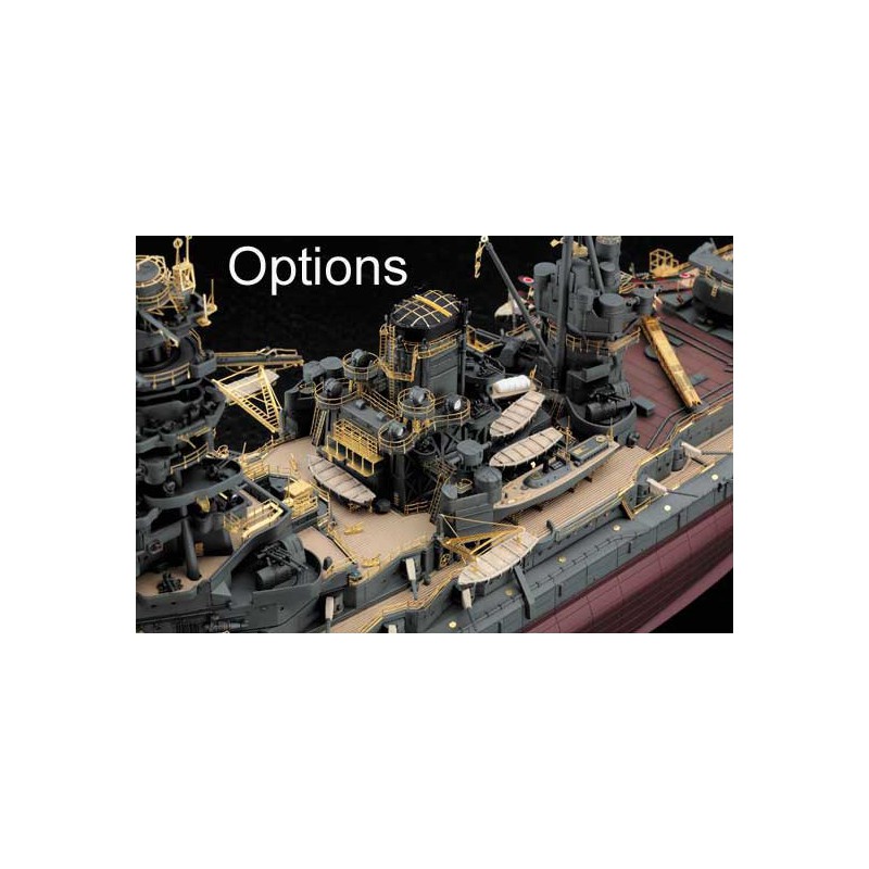 Maquette de Bateau en plastique IJN NAGATO 1941 1/350