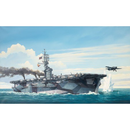Maquette de Bateau en plastique USS GAMBIER BAY 1/350 Maquette de Bateau en plastique USS GAMBIER BAY 1/350