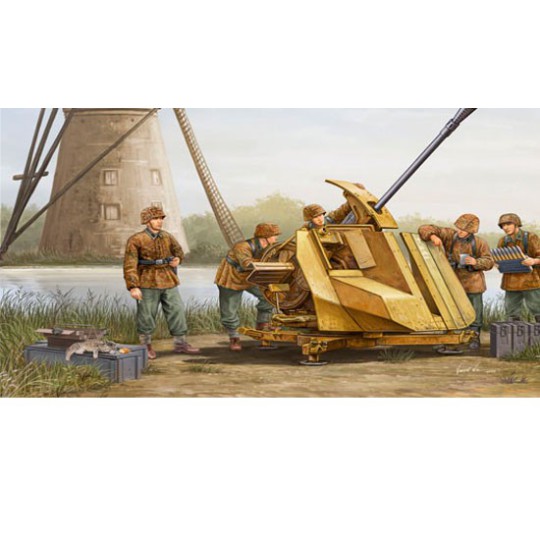 Maquette de Char en plastique GERMAN 3.7CM FLAK 43