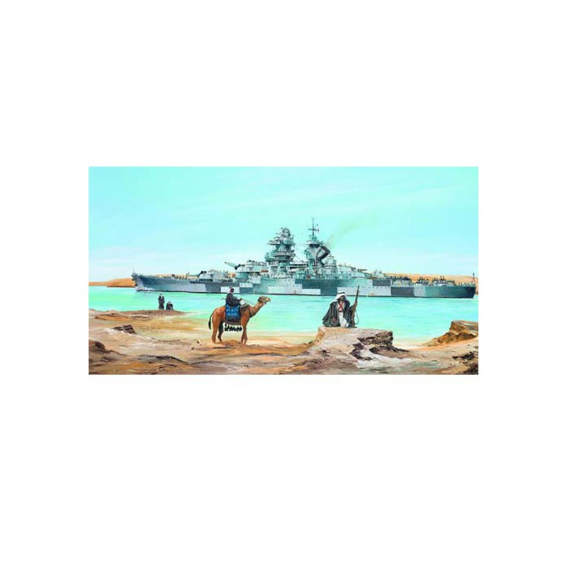 Maquette de Bateau en plastique FRENCH BATTLESHIP RICHELIEU