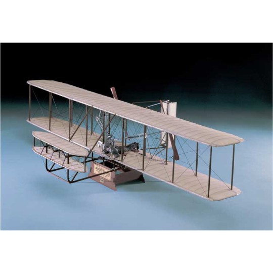 Maquette d'avion en bois WRIGHT FLYER I MUSEUM1/16 Maquette d'avion en bois WRIGHT FLYER I MUSEUM1/16
