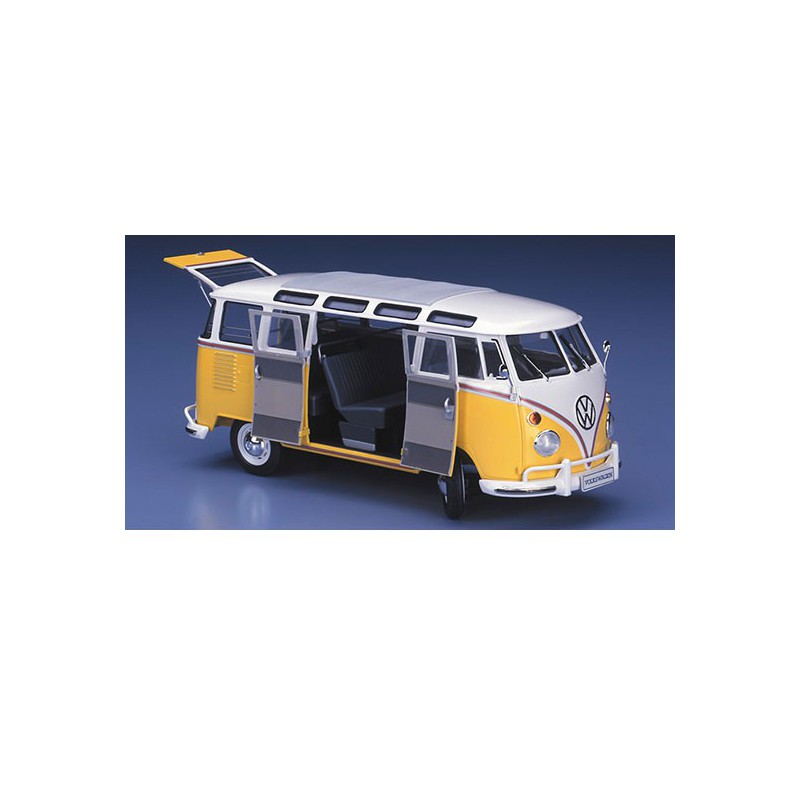Maquette de voiture en plastique Volks. Bus 1963 Full Interior