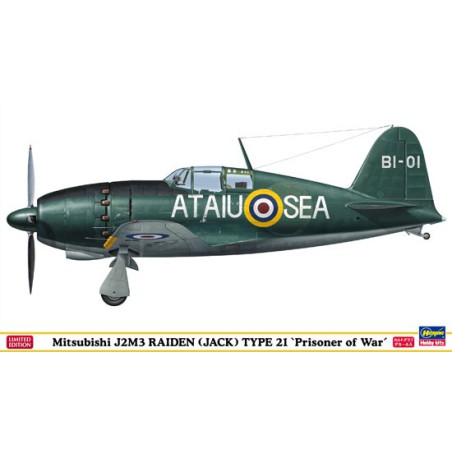 Maquette d'avion en plastique J2M3 PRISONER OF WAR 1/48 Maquette d'avion en plastique J2M3 PRISONER OF WAR 1/48