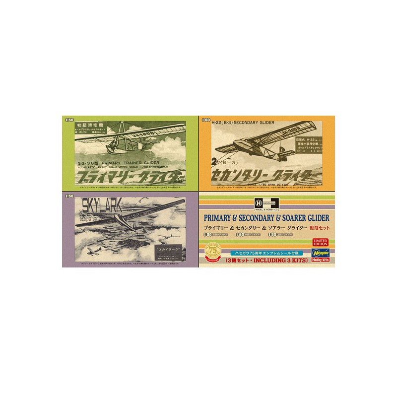 Maquette d'avion en plastique Premiers Avions HASEGAWA