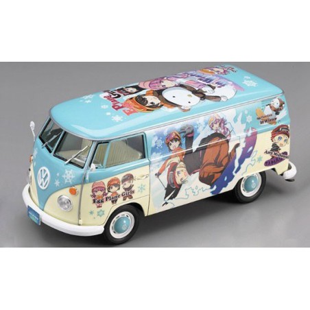 Maquette de voiture en plastique VW Combi tolé Egg Girls 1/24