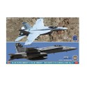 Maquette d'avion en plastique F/A-18E & F/A-18C “USS NIMITZ CVW-11 SPECIAL BOX 2