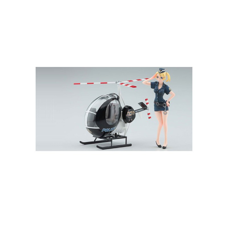 Modèle de science-fiction en plastique Egg Girl collection No.07 “Amy McDonnell”(POLICE)