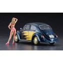 Maquette de voiture en plastique Cox Call Look + Figure 1/24 Maquette de voiture en plastique Cox Call Look + Figure 1/24