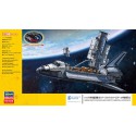 Maquette d'avion en plastique HUBBLE + SPACE SHUTTLE + Astronauts 1/200 Maquette d'avion en plastique HUBBLE + SPACE SHUTTLE + Astronauts 1/200
