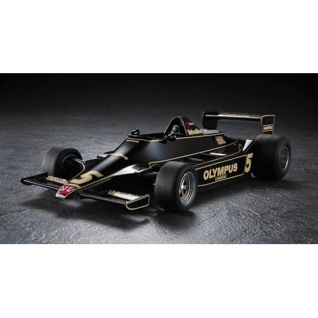 Maquette de voiture en plastique Lotus 79 detail up version 1/20 Maquette de voiture en plastique Lotus 79 detail up version 1/20