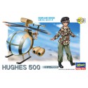 Maquette d'avion en plastique Hughes 500 Egg Plane Maquette d'avion en plastique Hughes 500 Egg Plane