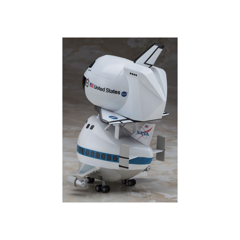 Maquette d'avion en plastique SPACE SHUTTLE & B747 Egg