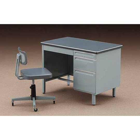 Maquette Diorama OFFICE DESK & CHAIR 1/12 Maquette Diorama OFFICE DESK & CHAIR 1/12