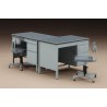 Maquette Diorama OFFICE DESK & CHAIR 1/12