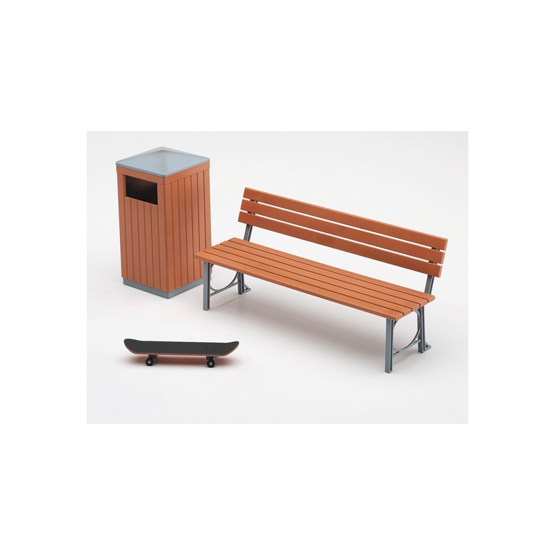 Poubelle & Banc 1/12