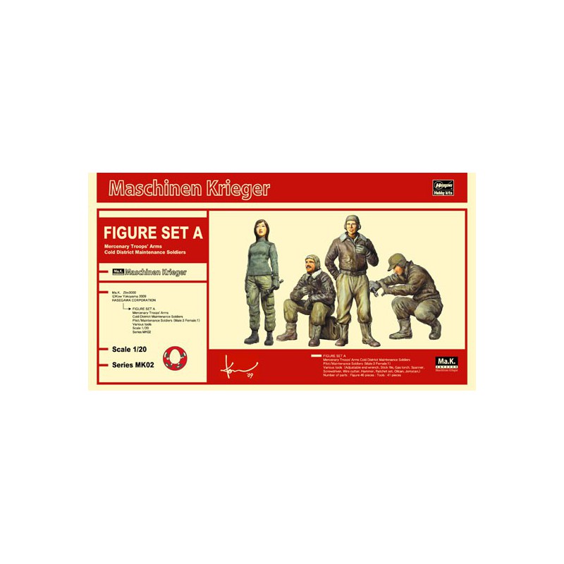 Modèle de science-fiction en plastique Ma.K. TROUPES MERCENAIRES