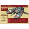 Modèle de science-fiction en plastique Pkf. 85bis GRIFFON 1/20