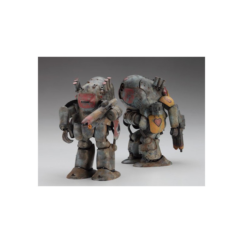 Modèle de science-fiction en plastique Robot Battle V MK44