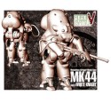 Modèle de science-fiction en plastique KRIEGER MOON MK44 Modèle de science-fiction en plastique KRIEGER MOON MK44