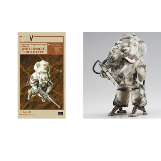 Modèle de science-fiction en plastique MK44H-0Whiteknight 1/20 Modèle de science-fiction en plastique MK44H-0Whiteknight 1/20