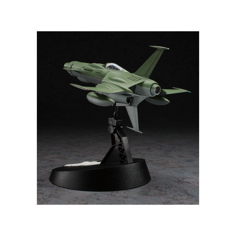 Modèle de science-fiction en plastique Captain Herlock Space Wolf