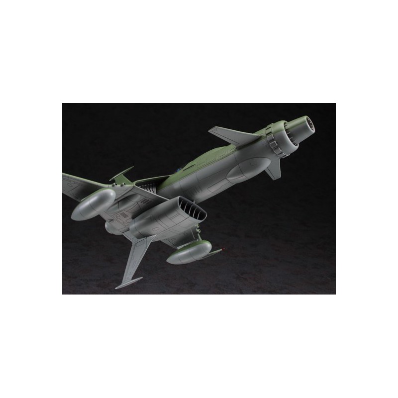 Modèle de science-fiction en plastique Captain Herlock Space Wolf