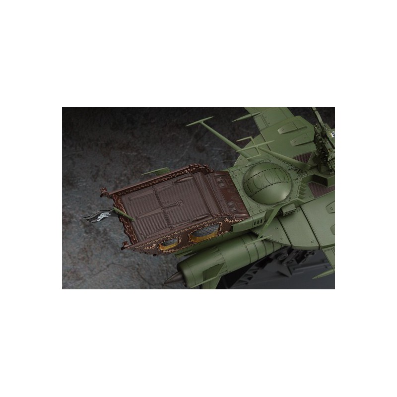 Modèle de science-fiction en plastique Pirate Battleship 1/1500