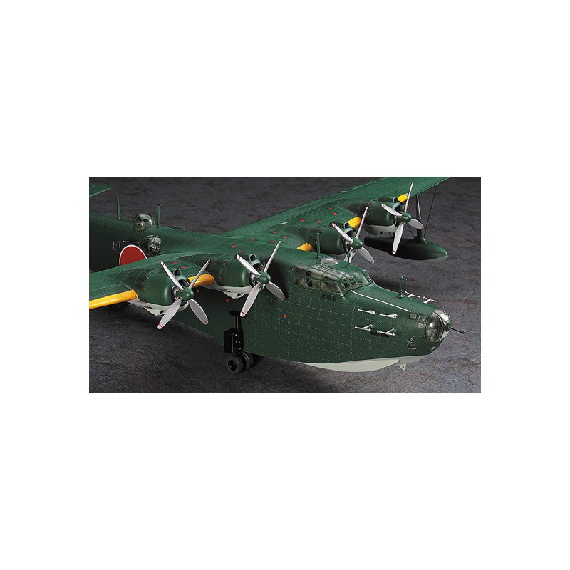 Maquette d'avion en plastique Kawanishi H8K2 TYPE 2 1/72