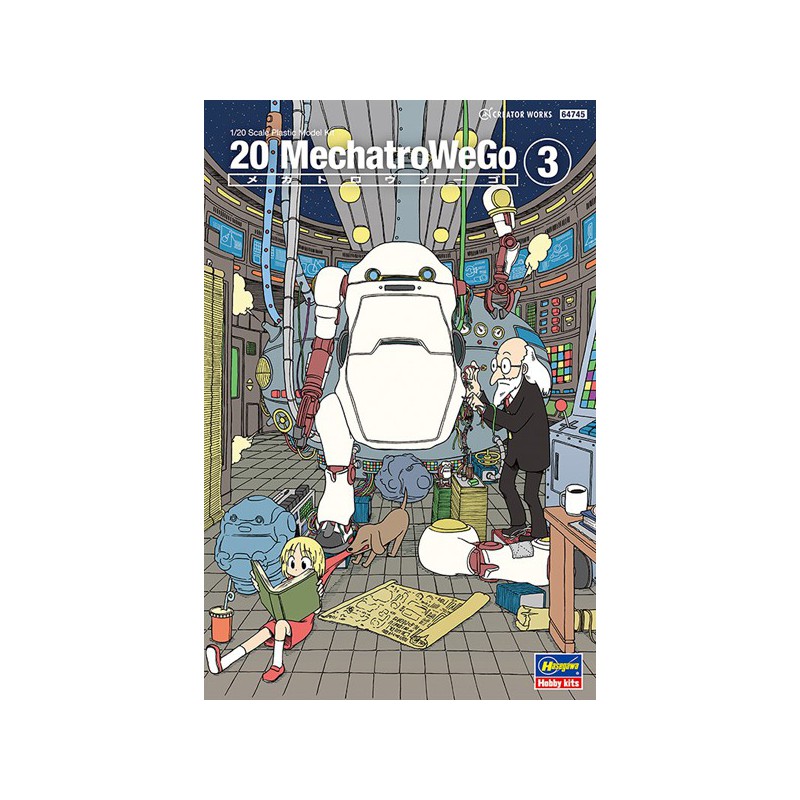 Modèle de science-fiction en plastique 1/2020 MechatroWeGo No.03