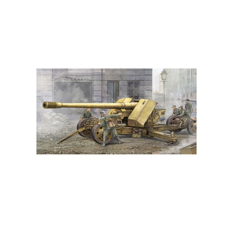 Maquette de Char en plastique GERMAN 128MM PAK44