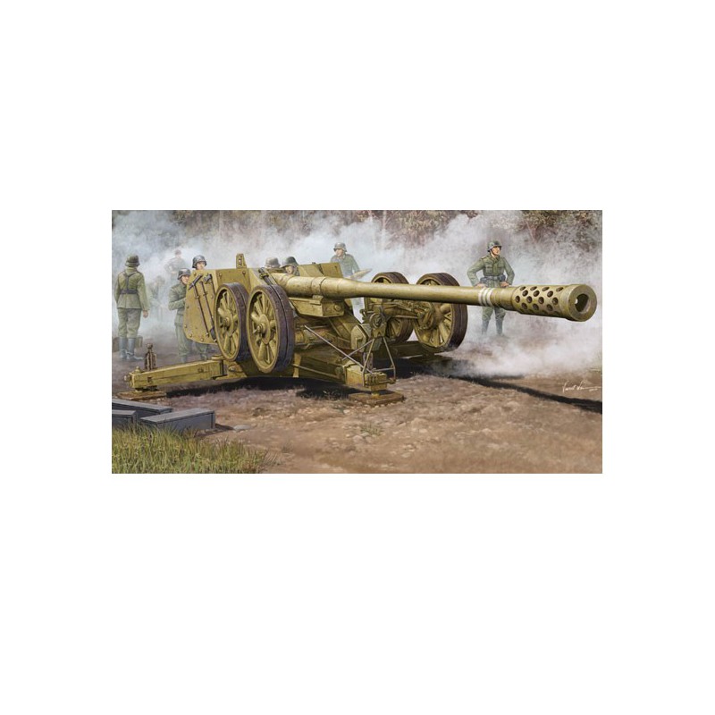 Maquette de Char en plastique GERMAN 128MM PAK44