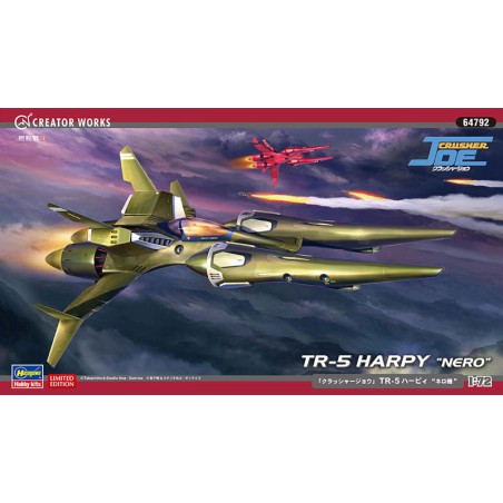 Maquette plastique de série TV TR-5 Harpy Crusher Joe 1/72 Maquette plastique de série TV TR-5 Harpy Crusher Joe 1/72