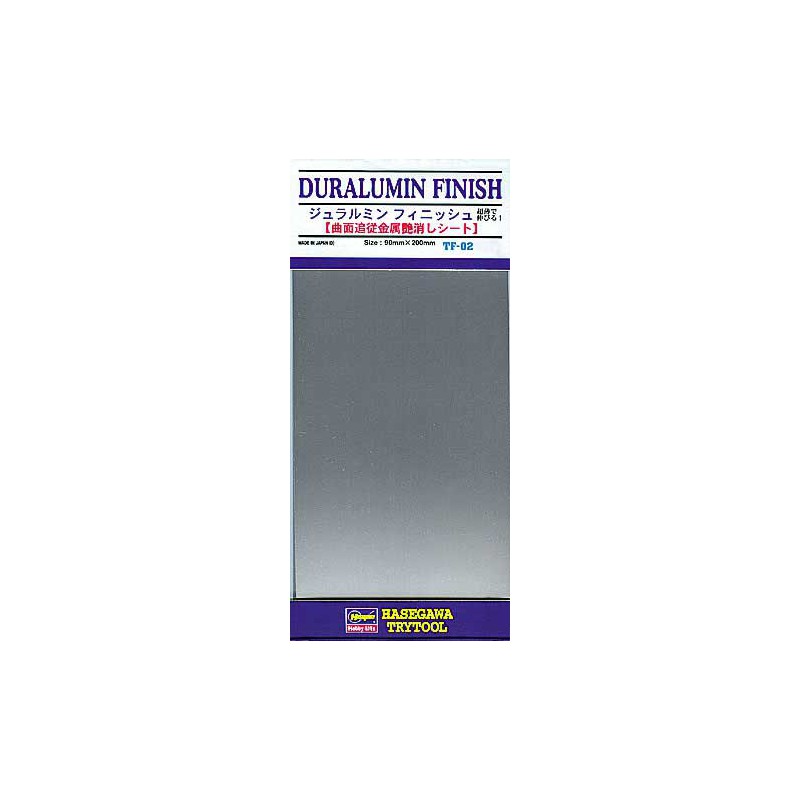 Matériaux pour maquette PLAQUE FINITION DURALUMIN