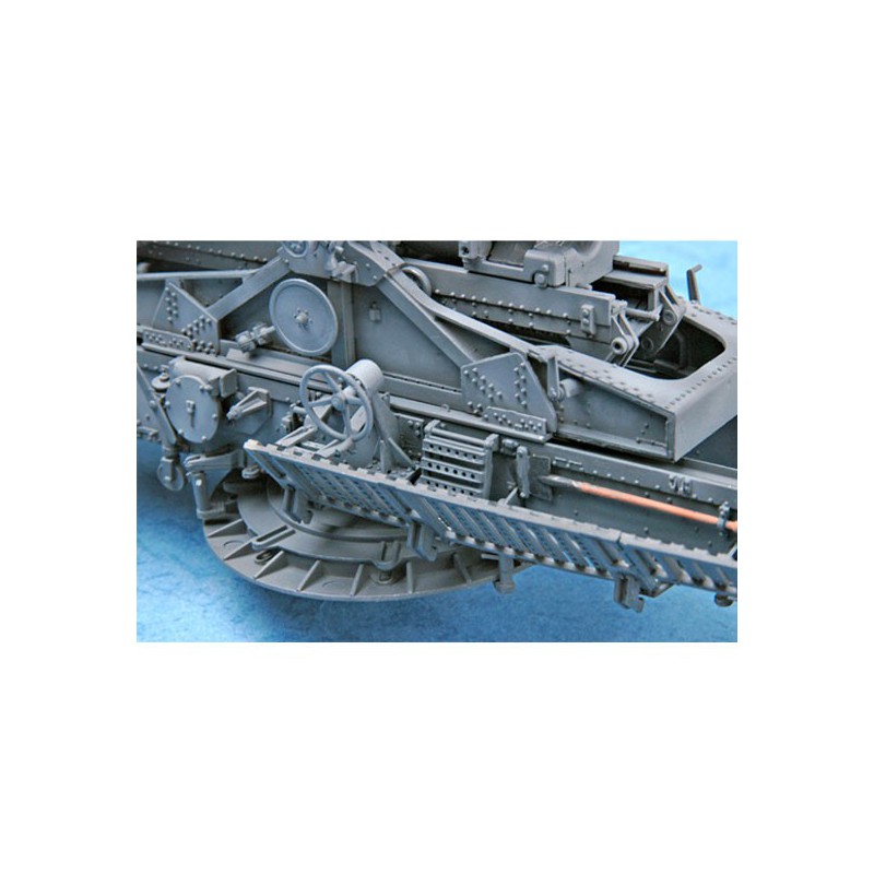 Maquette de Char en plastique GERMAN 17CM KANONE 18