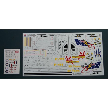 Maquette d'avion en plastique F-111C Australian AF 1/48 Maquette d'avion en plastique F-111C Australian AF 1/48
