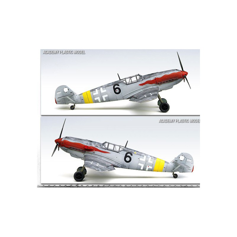 Maquette d'avion en plastique Messerschmitt BF109T-2 1/48