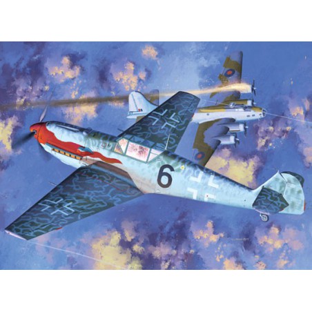 Maquette d'avion en plastique Messerschmitt BF109T-2 1/48 Maquette d'avion en plastique Messerschmitt BF109T-2 1/48