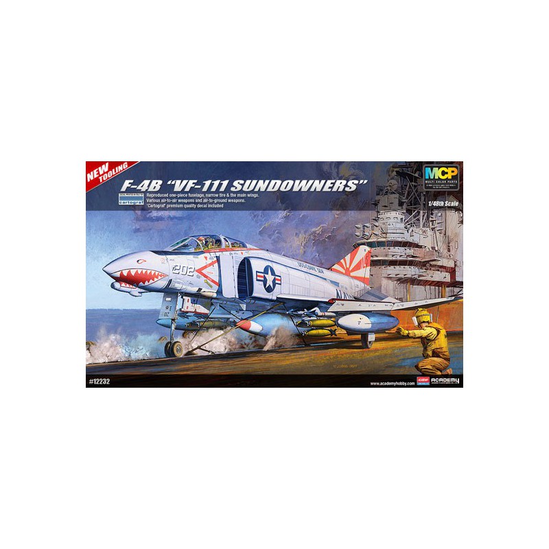 Maquette d'avion en plastique F-4B Phantom MCP 1/48