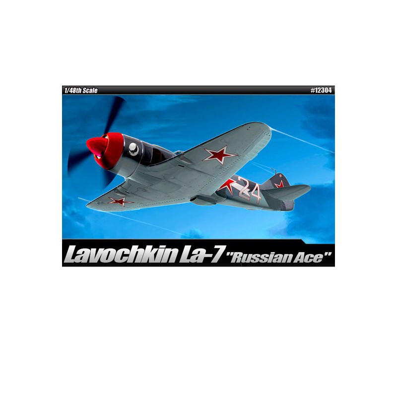 Maquette d'avion en plastique Lavochkin La-7 Russian Aces 1/72