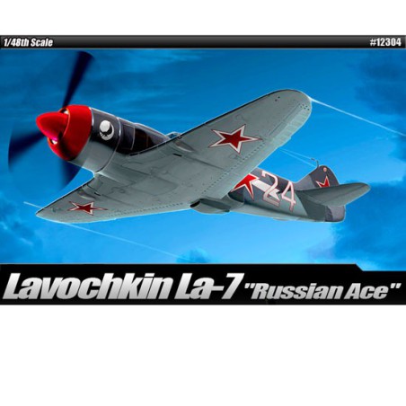Maquette d'avion en plastique Lavochkin La-7 Russian Aces 1/72 Maquette d'avion en plastique Lavochkin La-7 Russian Aces 1/72