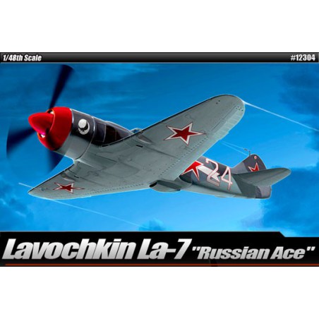 Maquette d'avion en plastique Lavochkin La-7 Russian Aces 1/72 Maquette d'avion en plastique Lavochkin La-7 Russian Aces 1/72