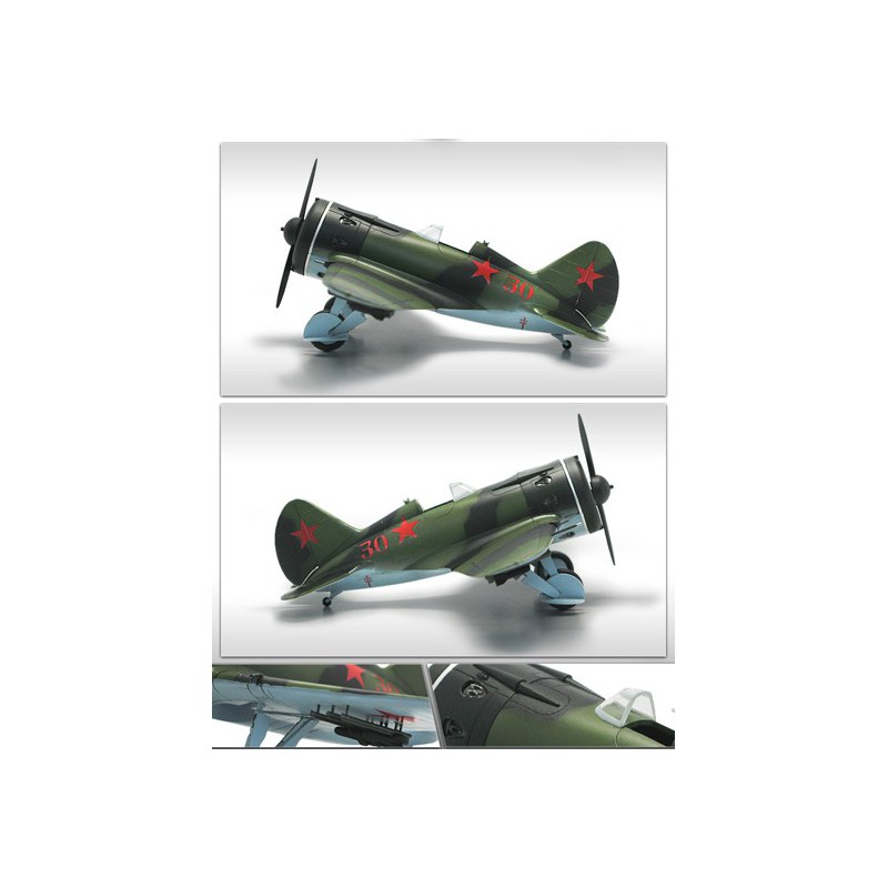 Maquette d'avion en plastique POLIKARPOV I-16 T.24 1/48