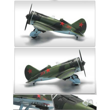 Maquette d'avion en plastique POLIKARPOV I-16 T.24 1/48 Maquette d'avion en plastique POLIKARPOV I-16 T.24 1/48