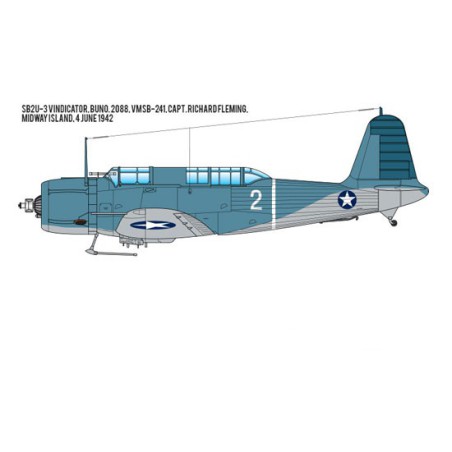 Maquette d'avion en plastique SB2U-3 Vindicator 1/48 Maquette d'avion en plastique SB2U-3 Vindicator 1/48