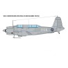Maquette d'avion en plastique SB2U-3 Vindicator 1/48