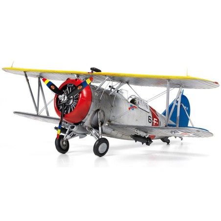 Maquette d'avion en plastique USN F3F-2 VF-6 Fighting Six 1/48 Maquette d'avion en plastique USN F3F-2 VF-6 Fighting Six 1/48