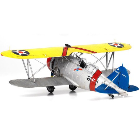 Maquette d'avion en plastique USN F3F-2 VF-6 Fighting Six 1/48 Maquette d'avion en plastique USN F3F-2 VF-6 Fighting Six 1/48