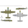 Maquette d'avion en plastique USAAF B-25D Pacific Th. 1/48