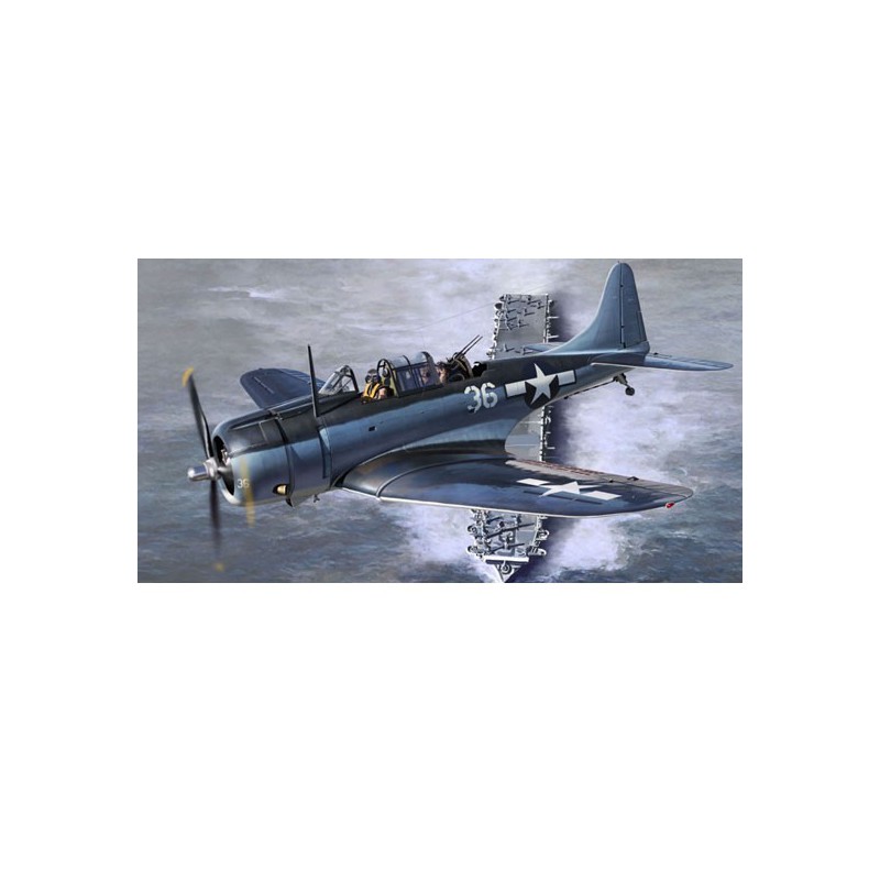 Maquette d'avion en plastique USN SBD-5 « Battle of the Philippine Sea