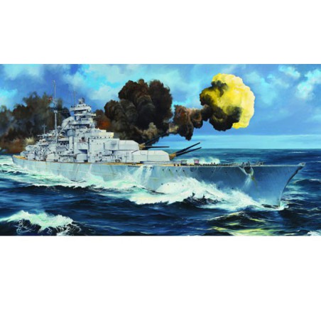 Maquette de Bateau en plastique GERMAN BISMARCK BATTLESHIP Maquette de Bateau en plastique GERMAN BISMARCK BATTLESHIP